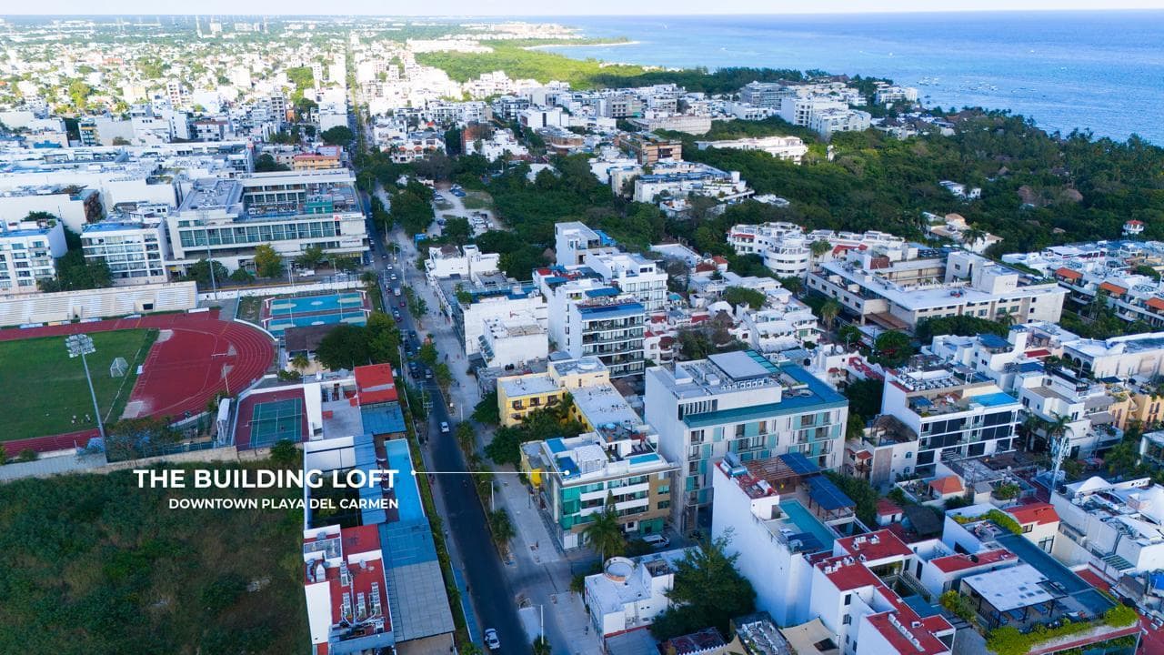 The Building Loft—1-Bedroom Loft for Sale with Private Jacuzzi—Heart of Playa del Carmen