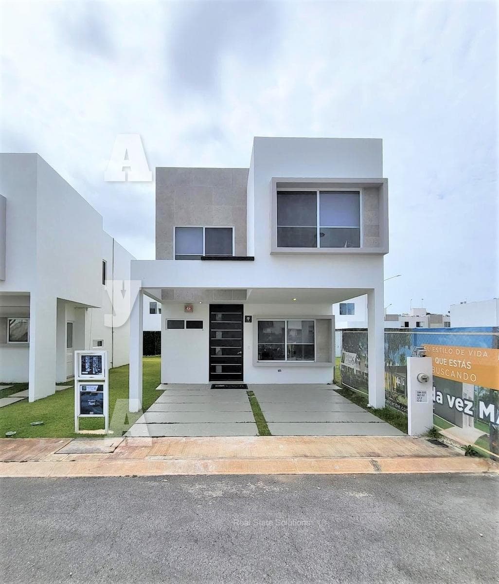 House for Sale, 3 Bedrooms, NONI, 2 Levels, Jardines Sur 6, Av. Huayacan at Av. Chacmool, Cancún