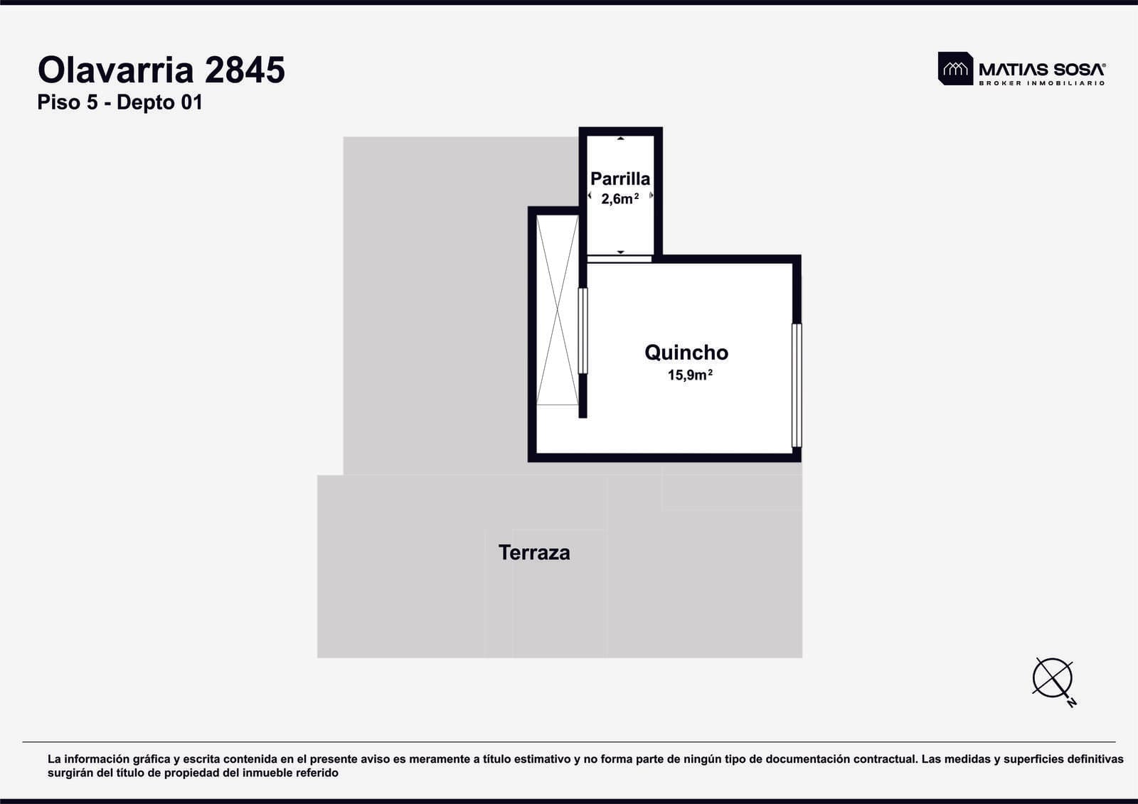 For Sale - Apartment - 3 Rooms - Terrace and Private Pool - Residencias Olavarria - Güemes Area
