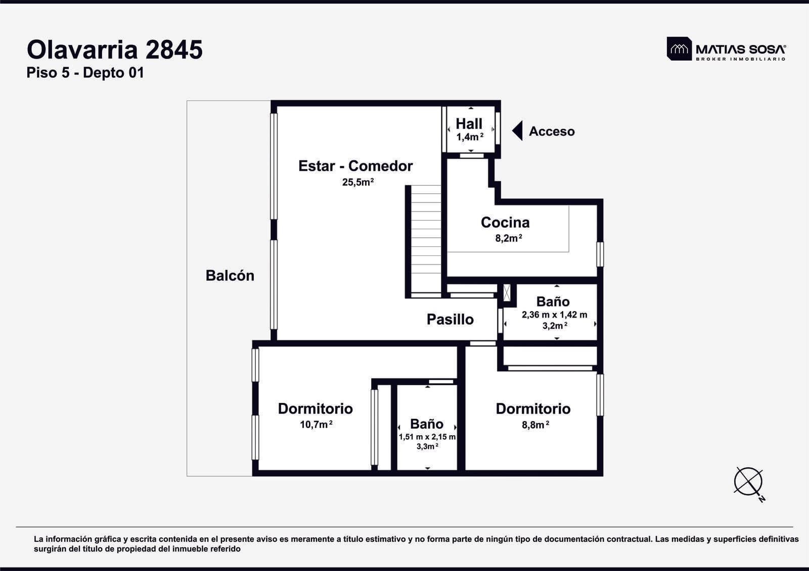 For Sale - Apartment - 3 Rooms - Terrace and Private Pool - Residencias Olavarria - Güemes Area