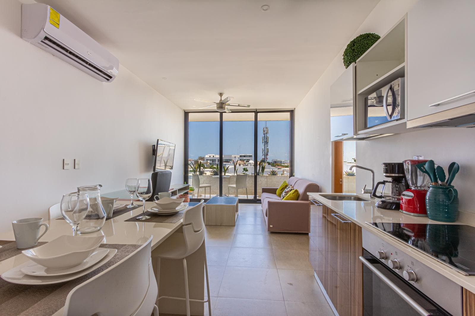 The City - 2-Bedroom Condo for Sale - Lock-off - High-Yield Investment in Playa del Carmen