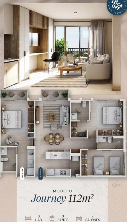 3-Bedroom Condo for Sale in Puerto Vallarta, Investment Opportunity in Jalisco: The Lighthouse