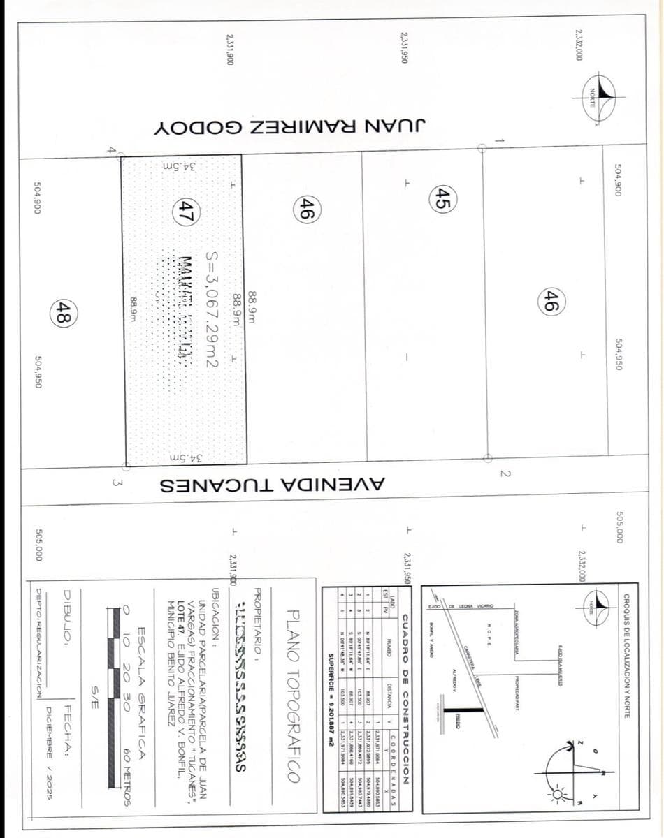 LAND FOR SALE IN CANCUN, CANCUN-MERIDA BYPASS, 3,067.29 M2