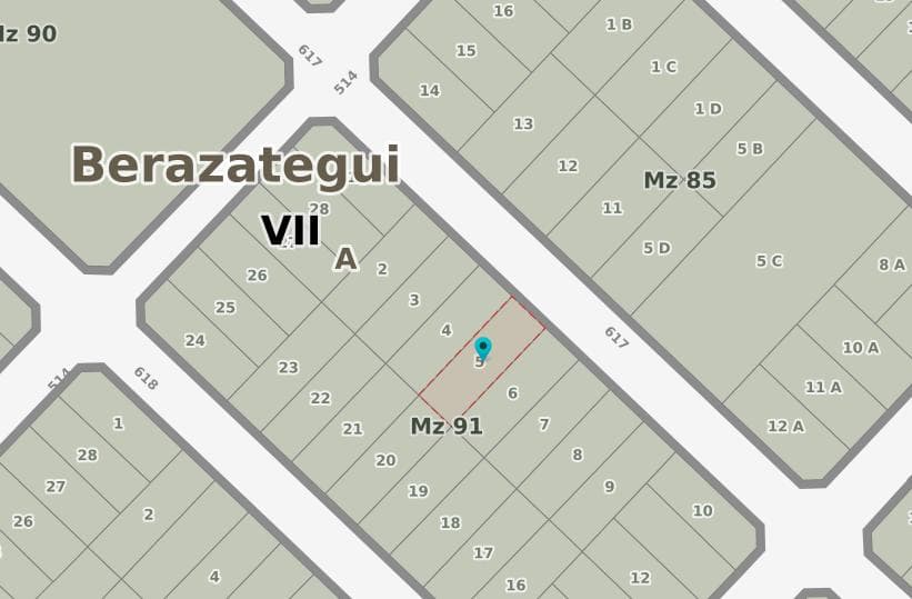300 MTS2 LOT FOR SALE IN EL PATO, BERAZATEGUI.