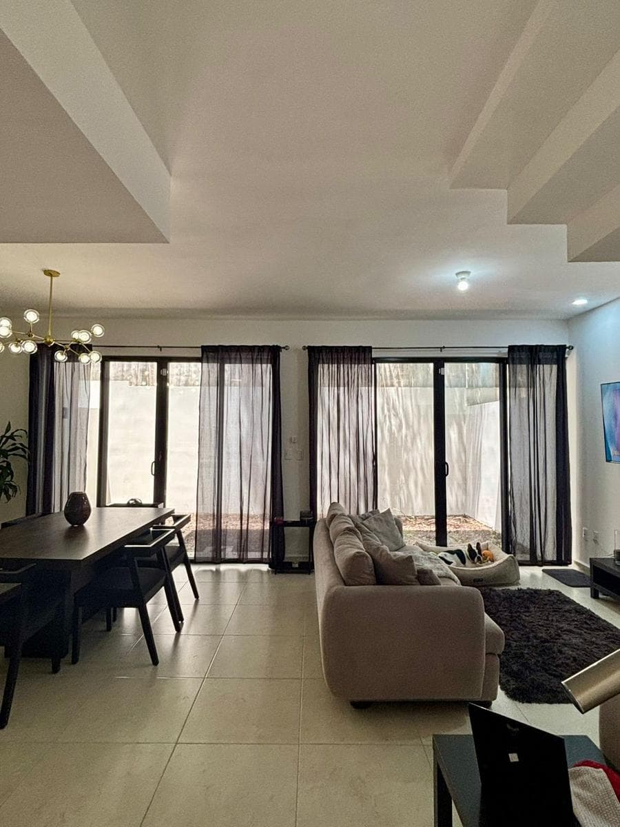 3-Bedroom House, Furnished and Fully Equipped in Playa del Carmen