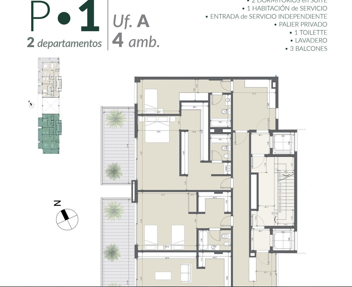 FINANCED 4-Bedroom Apartment - ESMERALDA Tower - Puerto Escondido, NORDELTA