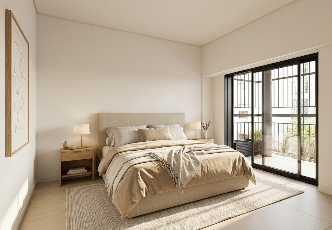 2-room apartment in Recoleta with a garage