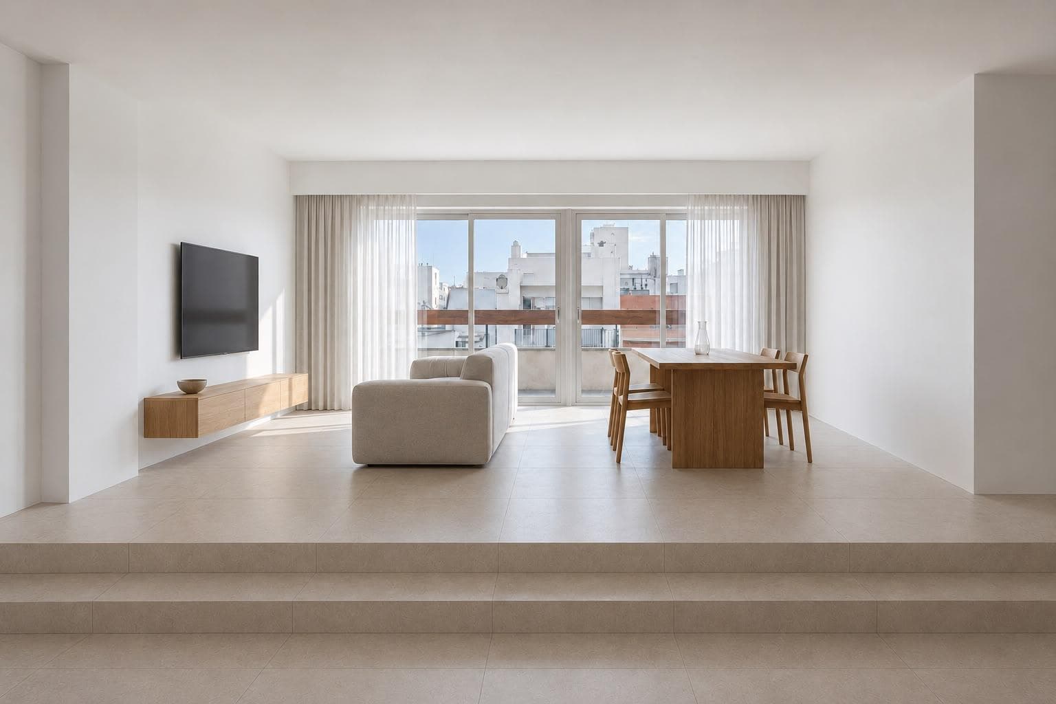 2-room apartment in Recoleta with a garage
