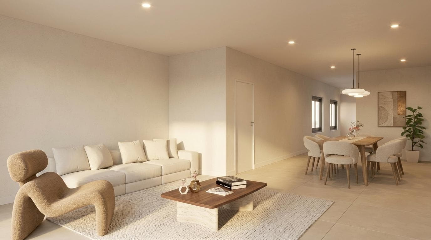 3-room apartment in Recoleta with a garage