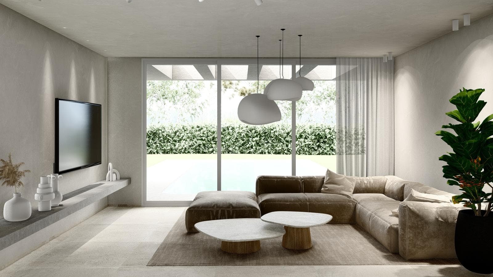 Contemporary-style house for sale in Puertos | 4 bedrooms (3 en suite), 4 full bathrooms, and 1 half-bath