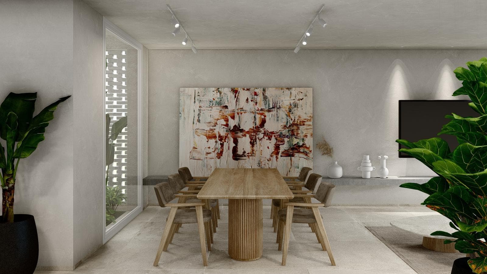Contemporary-style house for sale in Puertos | 4 bedrooms (3 en suite), 4 full bathrooms, and 1 half-bath