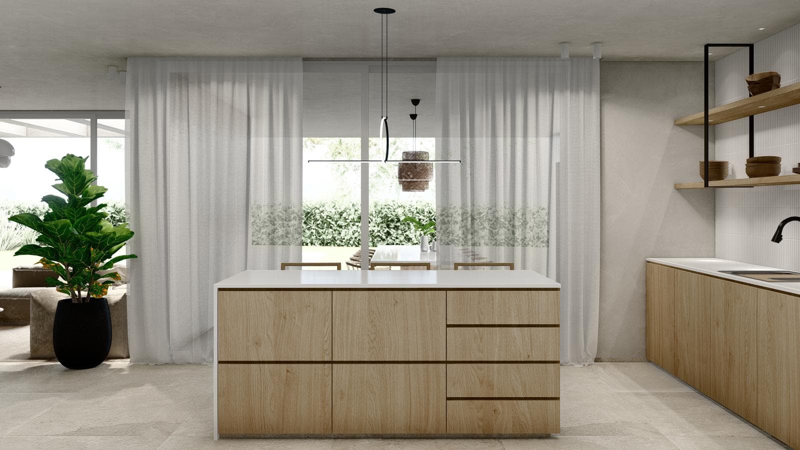 Contemporary-style house for sale in Puertos | 4 bedrooms (3 en suite), 4 full bathrooms, and 1 half-bath