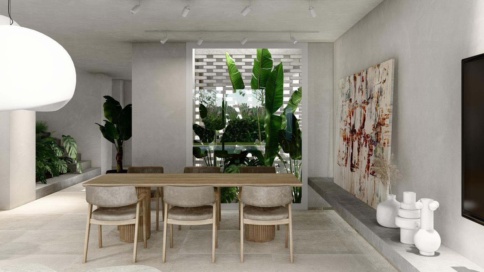 Contemporary-style house for sale in Puertos | 4 bedrooms (3 en suite), 4 full bathrooms, and 1 half-bath