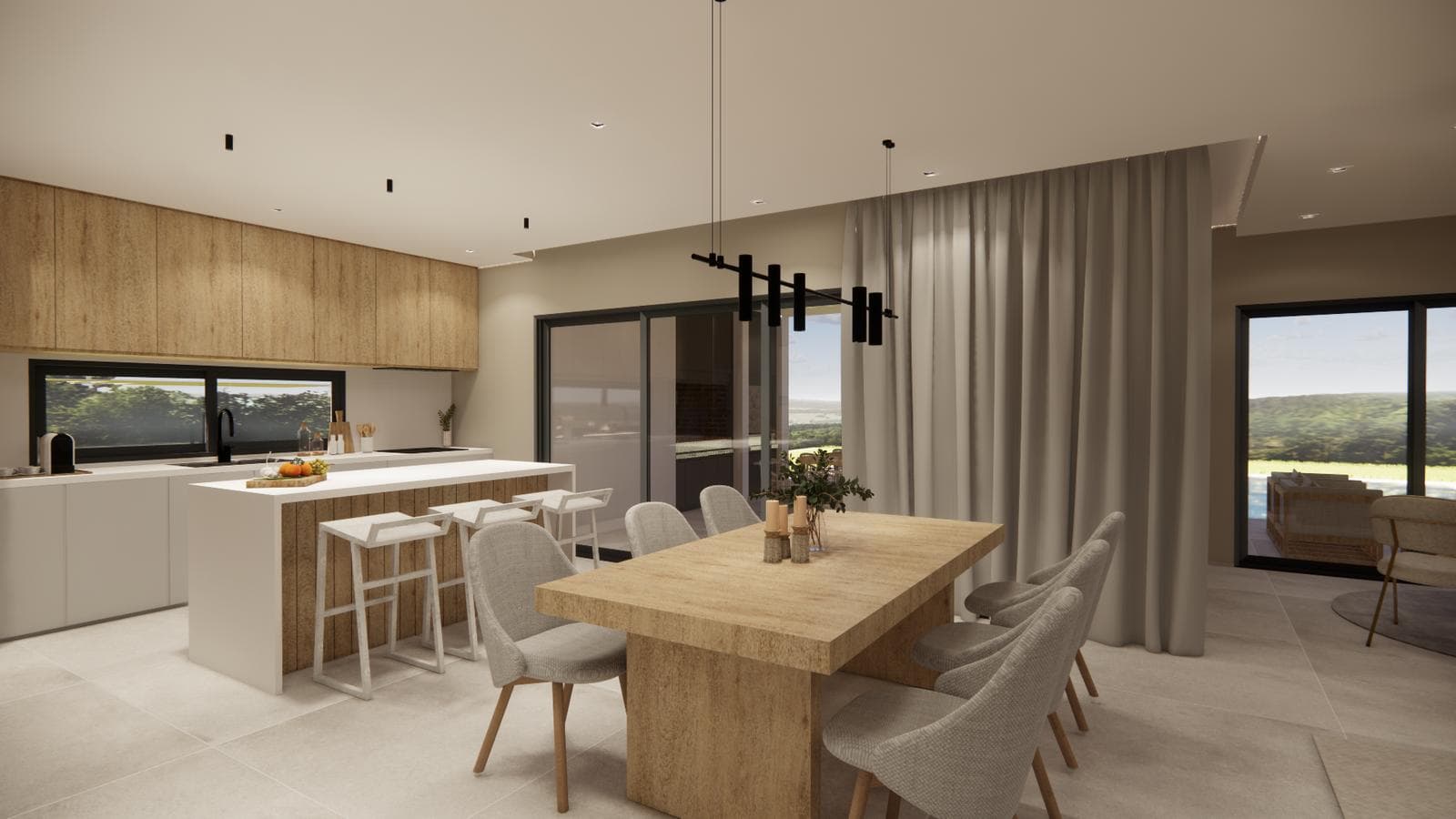 Contemporary Home in Puertos del Lago | Araucarias Neighborhood, 4 Bedrooms (3 en suite), Stylish and Spacious