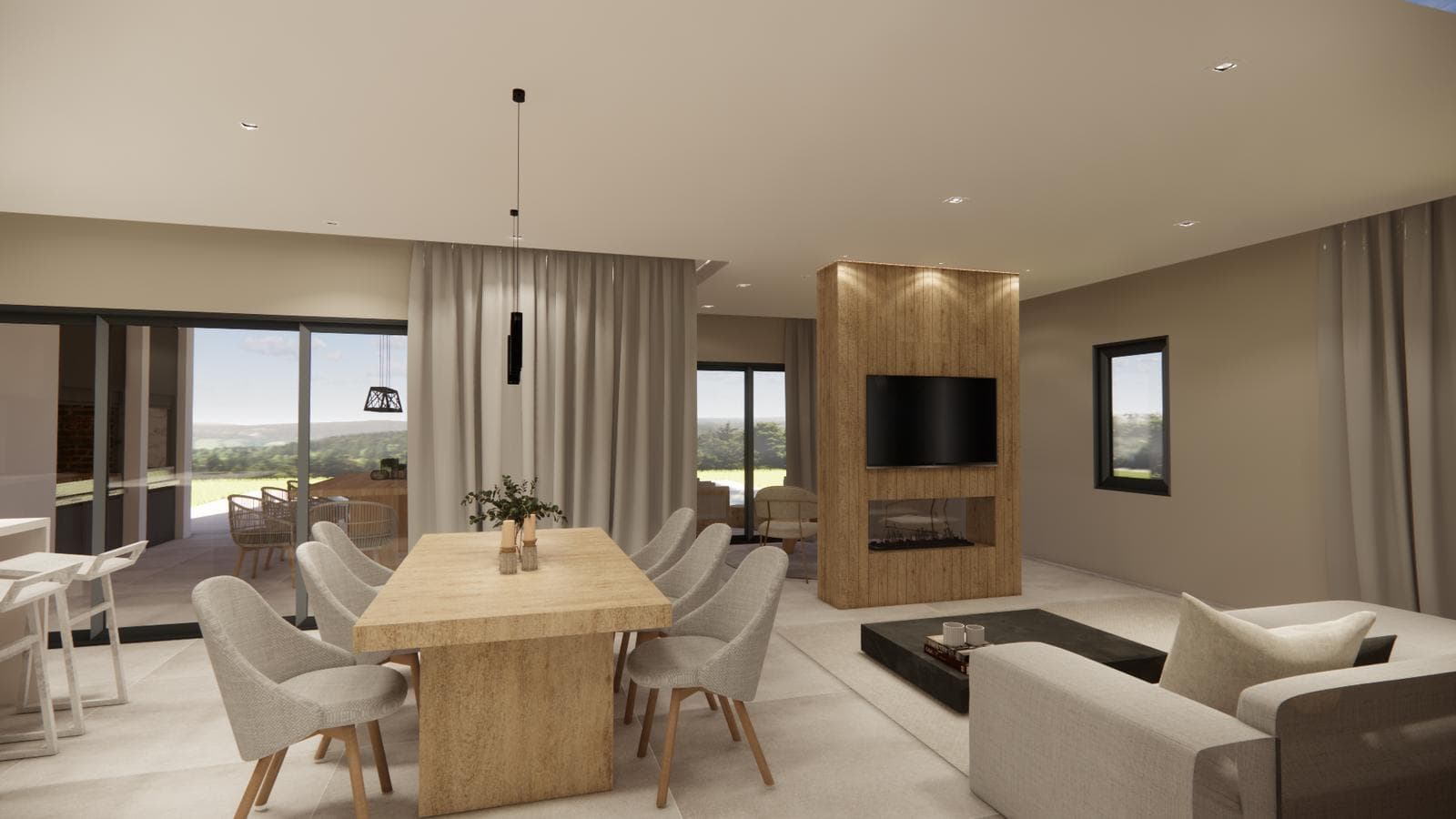 Contemporary Home in Puertos del Lago | Araucarias Neighborhood, 4 Bedrooms (3 en suite), Stylish and Spacious