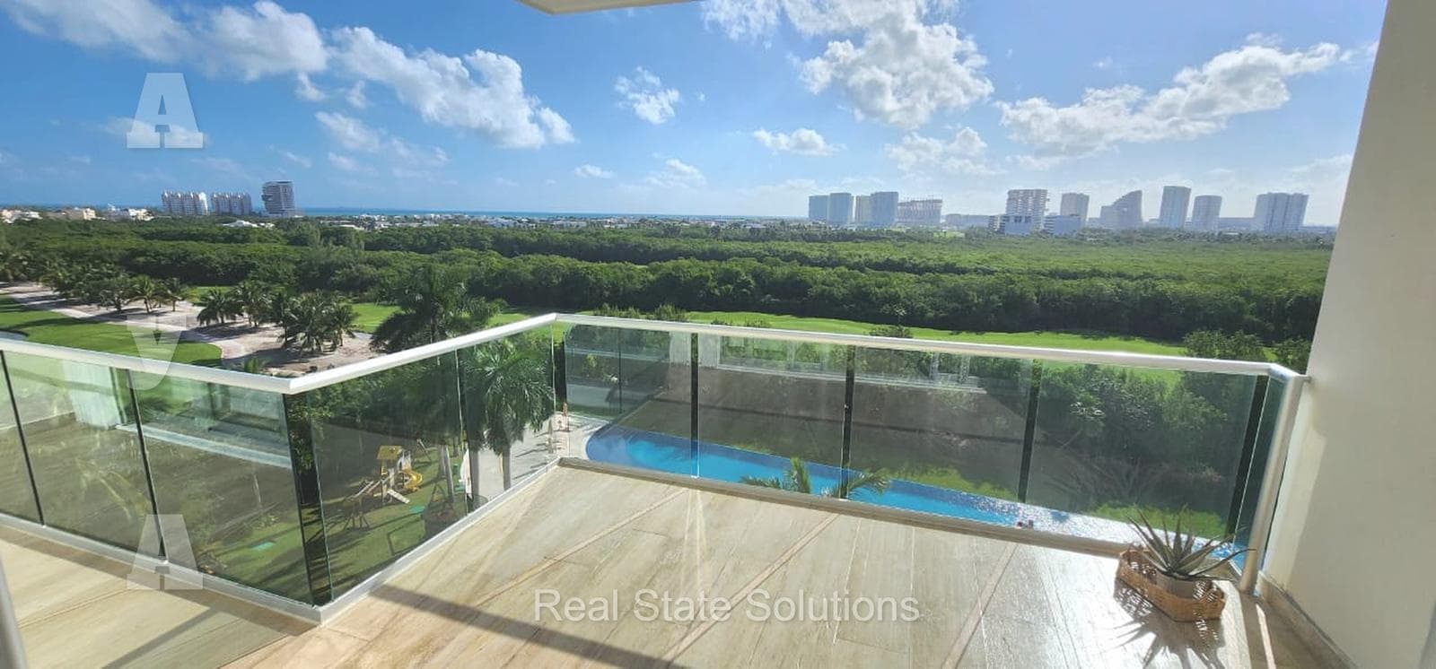 Apartment for Rent, 2 Bedrooms, FURNISHED/FULLY EQUIPPED, SKY Av. Bonampak, Puerto Cancún, Cancún
