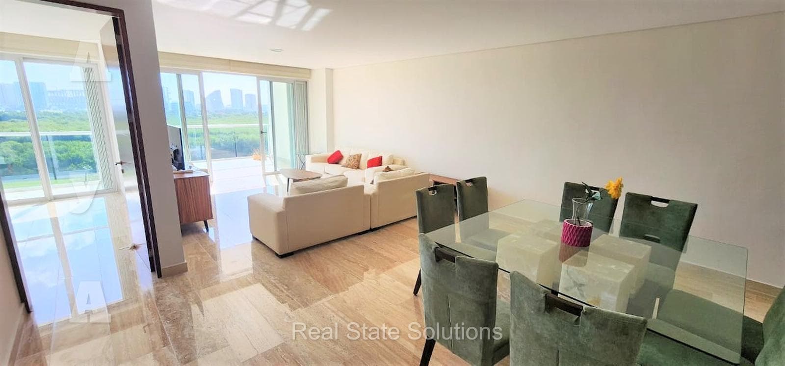 Apartment for Rent, 2 Bedrooms, FURNISHED/FULLY EQUIPPED, SKY Av. Bonampak, Puerto Cancún, Cancún