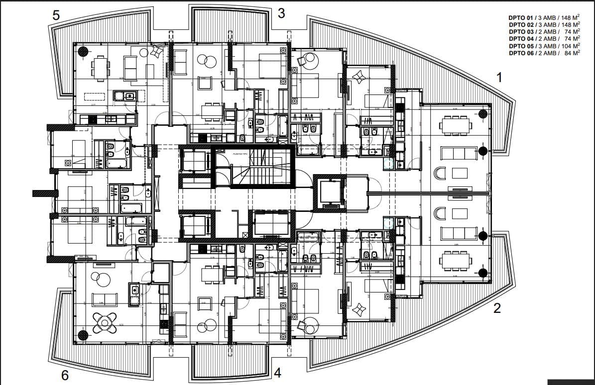 2-room apartment in Unkanny Tower