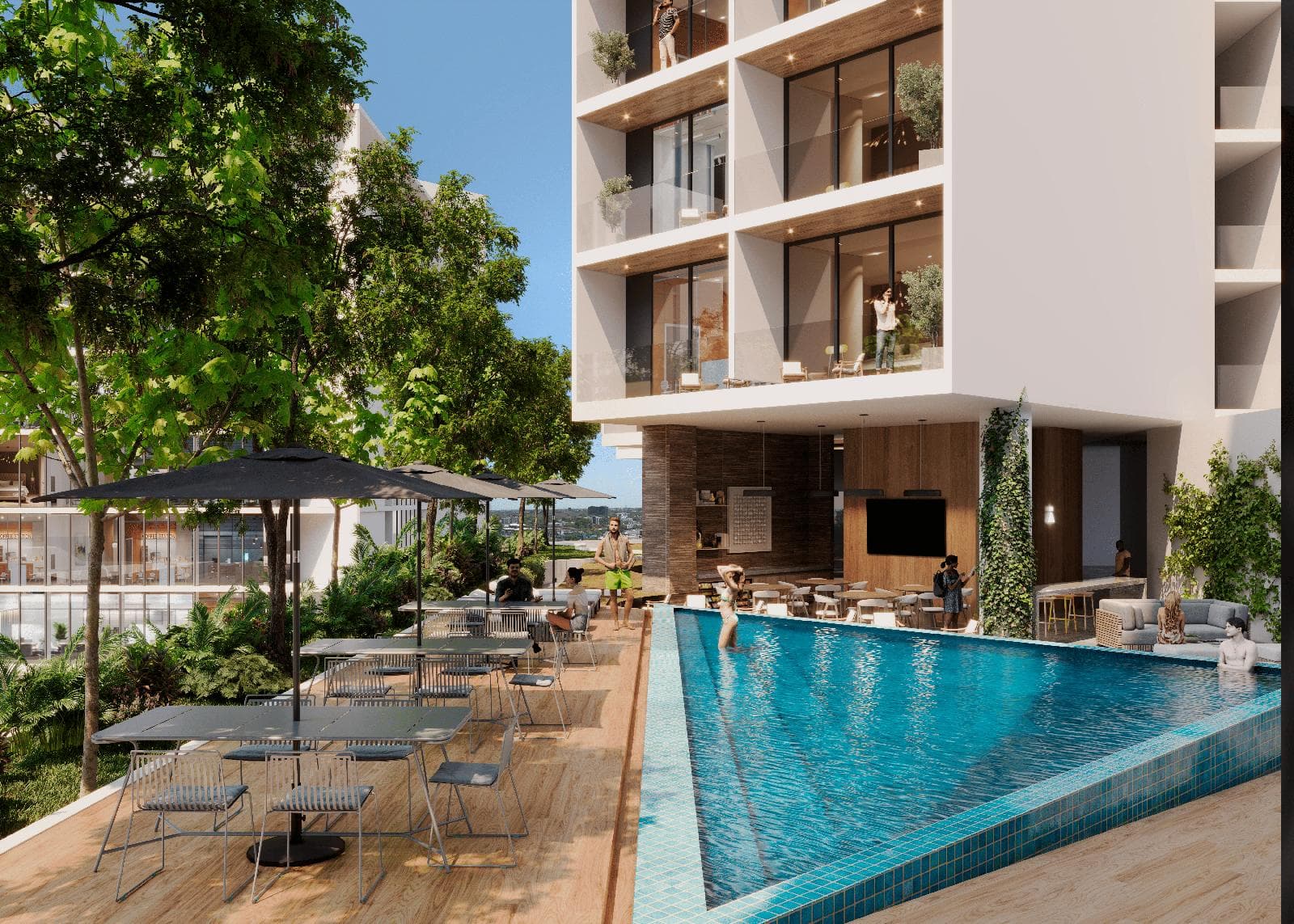 One-bedroom apartment for sale north of Mérida