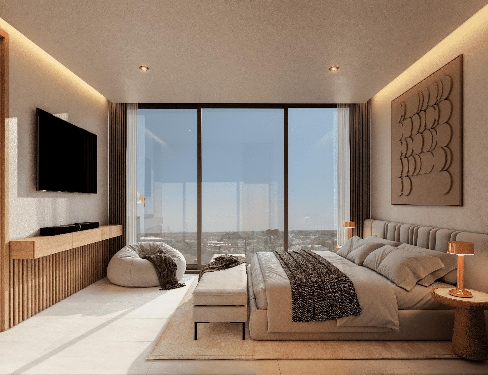 One-bedroom apartment for sale north of Mérida