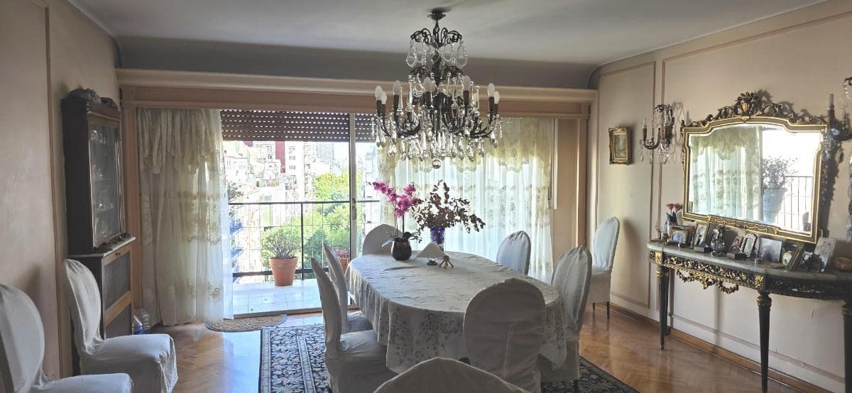 5302 Rivadavia Ave.: 4-bedroom half-floor apartment, maid's quarters, spacious balcony, storage room