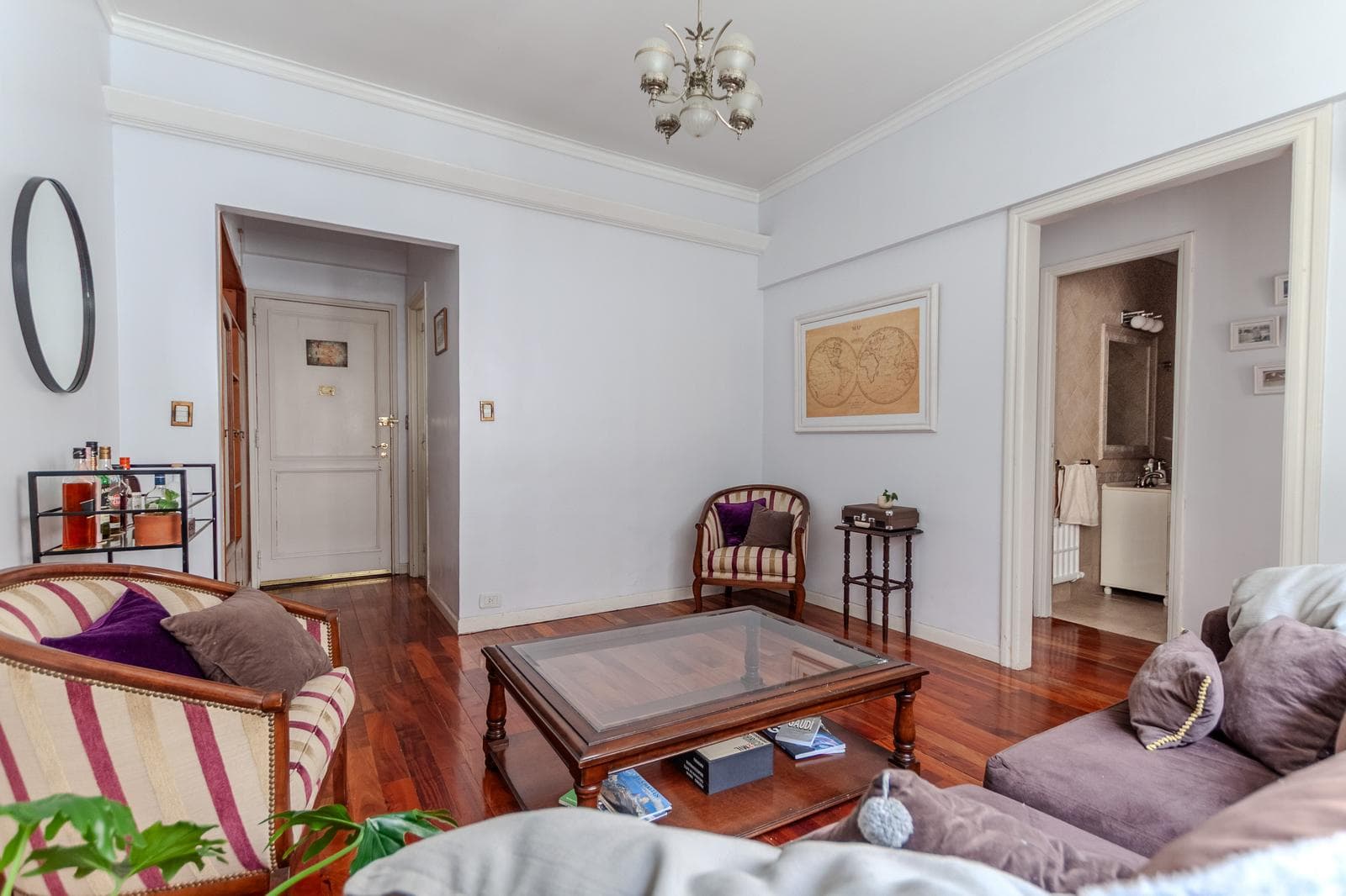 Excellent, very bright 3-room apartment in the Alto Palermo neighborhood