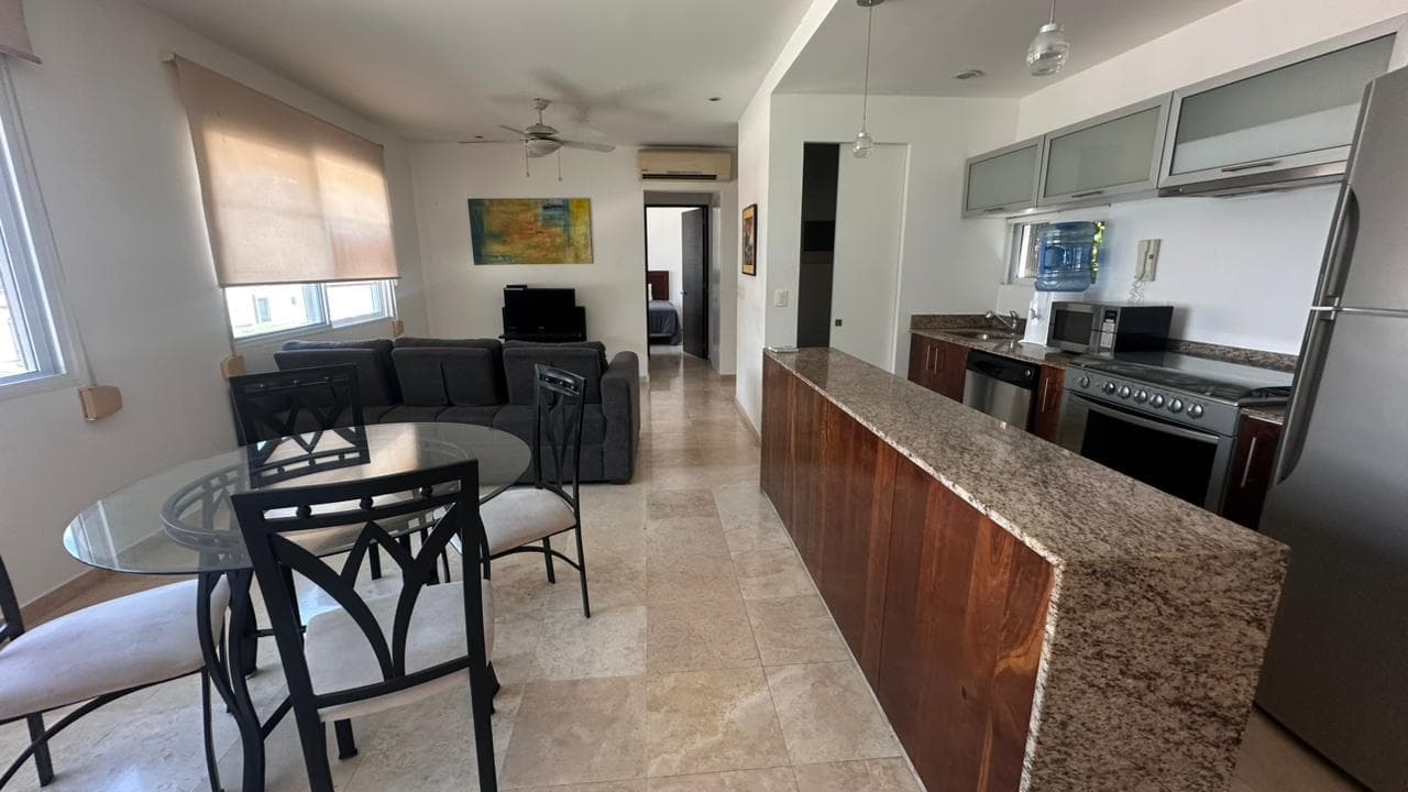 Furnished and fully equipped apartment, 2 bedrooms