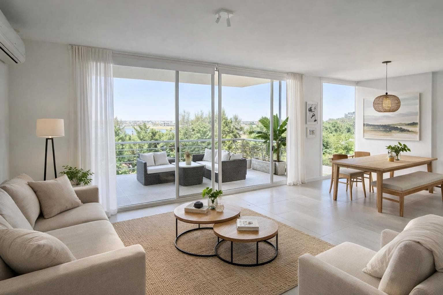 Apartment in Del Lago Condominium - Terrace and 2 parking spaces - Nordelta