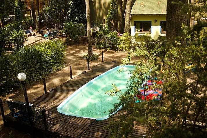 Beautiful complex of 9 cabins in Mar Azul