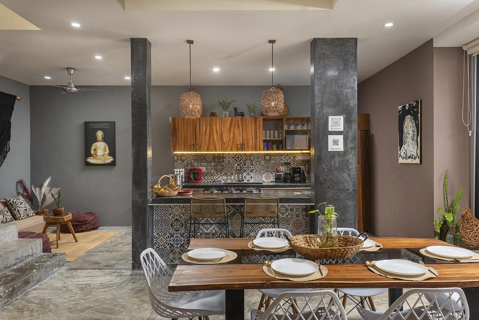 Furnished 4-bedroom house