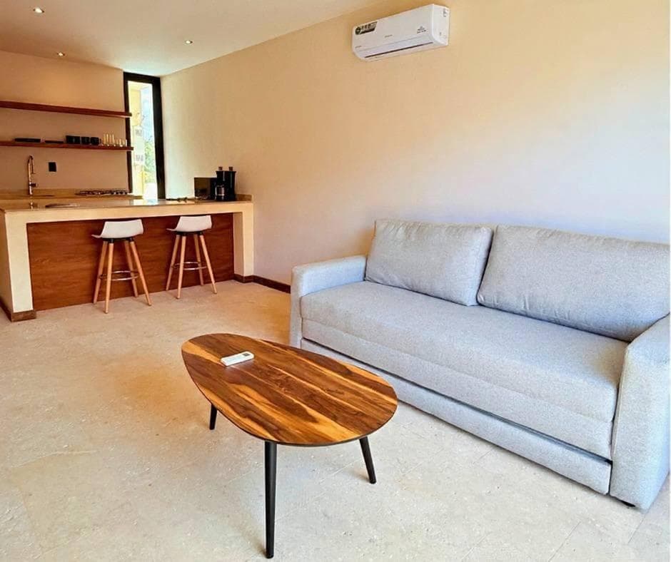 Furnished 1-Bedroom Apartment for Rent | Casa de Sal, Playa del Carmen