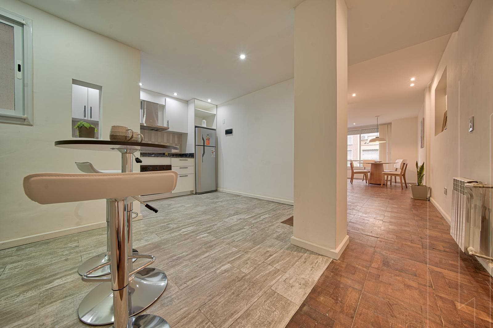 3-Room Apartment, Front-Facing, Renovated, Furnished, Chauvin