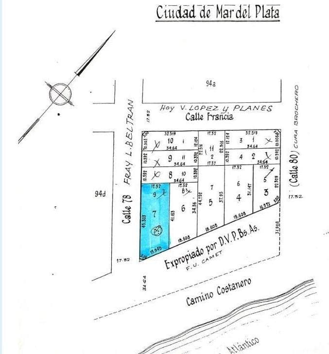 Oceanfront Development Land in Camet