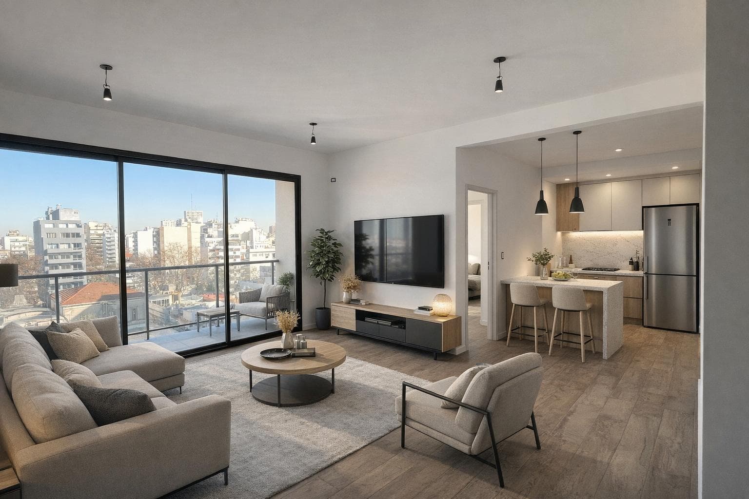 For Sale, Apartment, 2 Rooms, Balcony, Amenities, Floresta