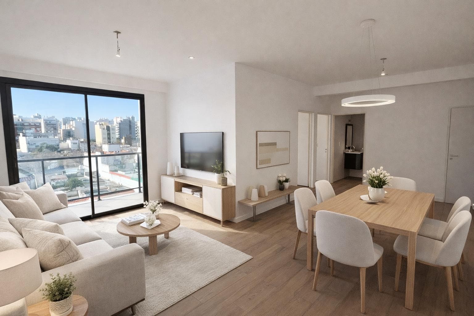 For Sale, Apartment, 3 Rooms, Balcony, Amenities, Floresta
