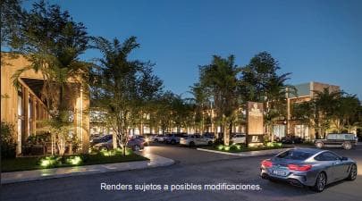 Furnished pre-sale apartment with guaranteed rent in Temozón Norte