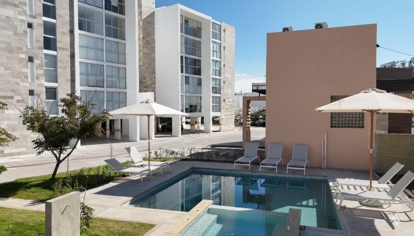 Departamento Nuevo de una Recámara en zona de la Ibero