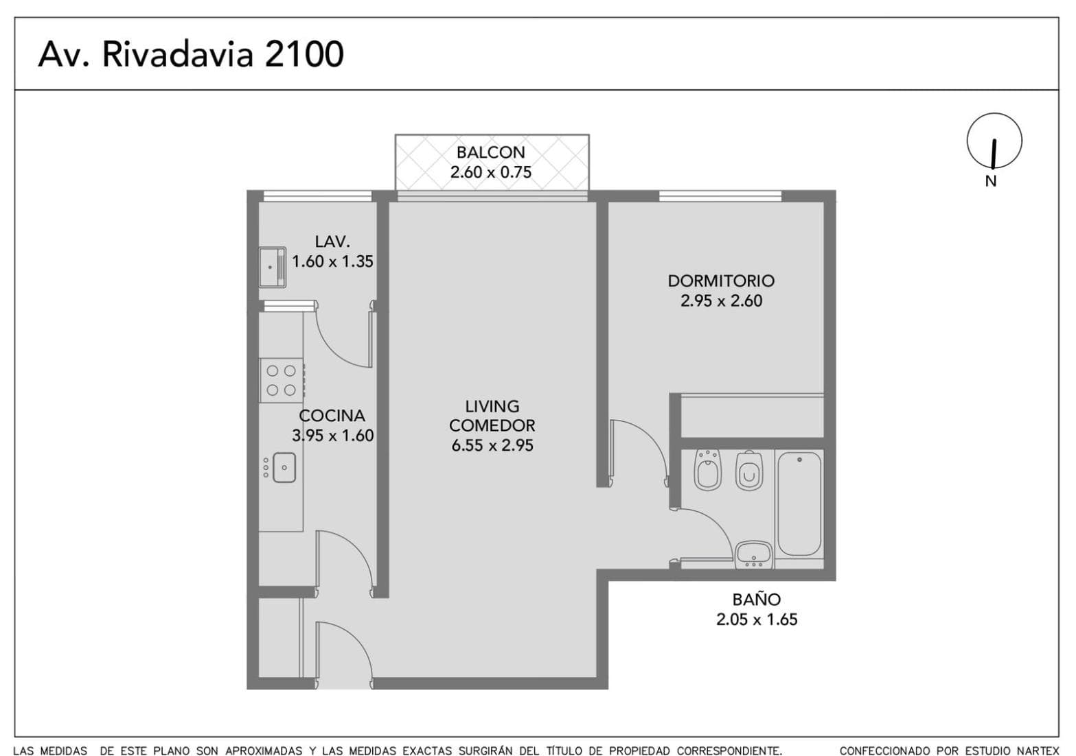For Sale, Apartment, 2 Rooms, Balcony, Option for Parking Space, Financing Available, Congreso, Balvanera