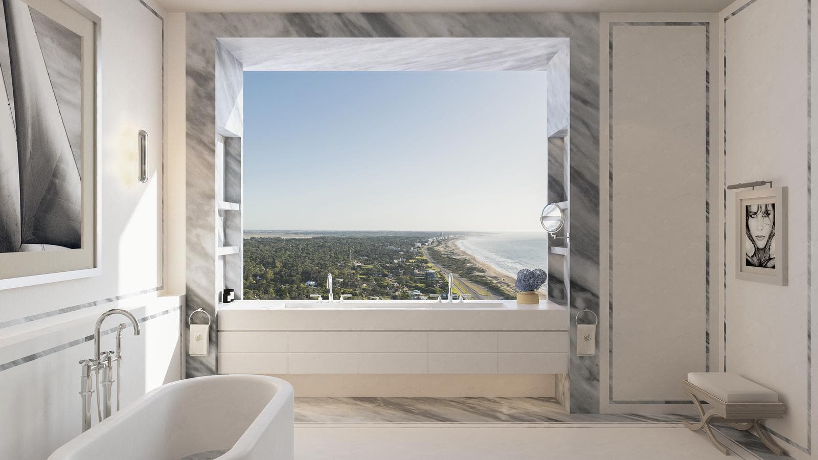 Exclusive “CIPRIANI Residences.” PENTHOUSES / DUPLEXES with 360° Views, Playa Brava