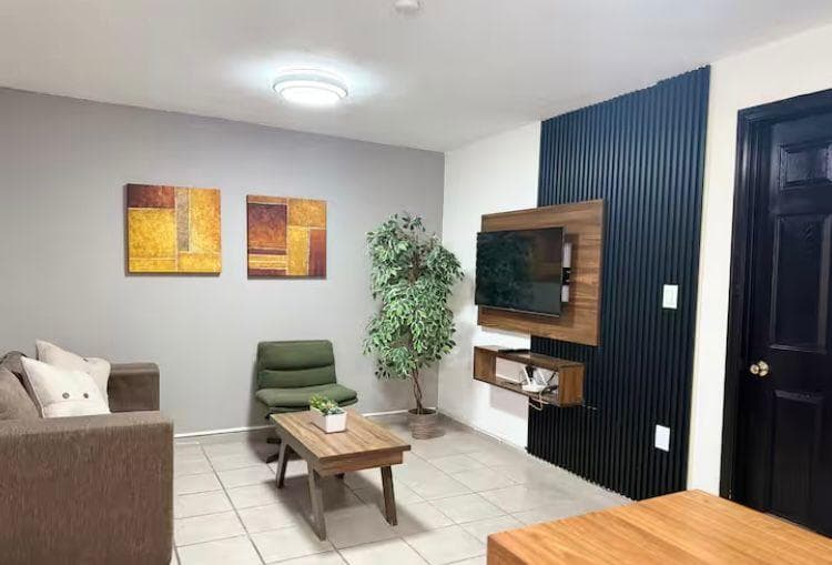 Departamento Amueblado con 2 Recámaras en Bosques de la Presa