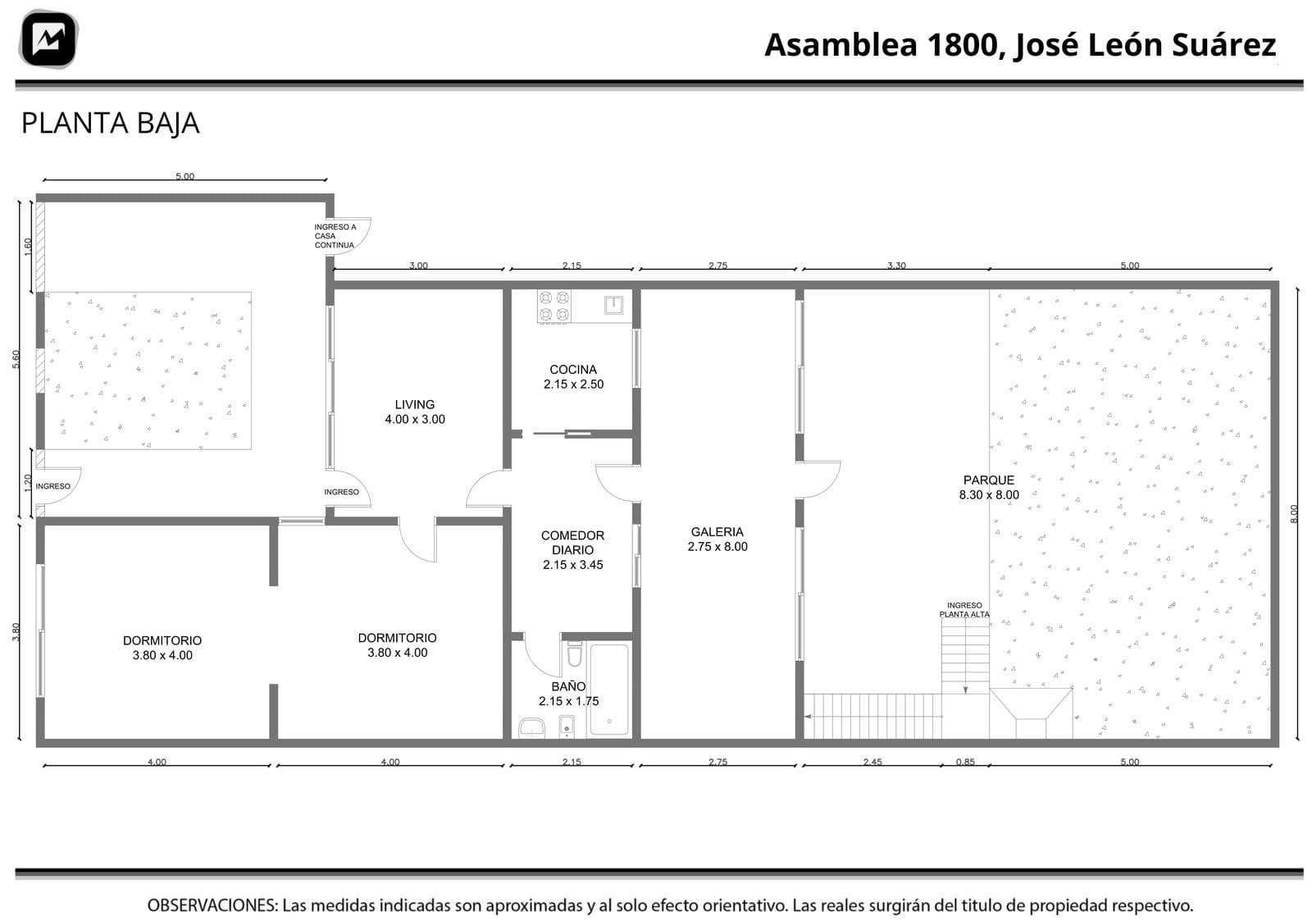 Apartment for sale on José León Suárez, 8 rooms, needs renovation, 2 stories, 4 bedrooms, multi-family home in Villa Ballester