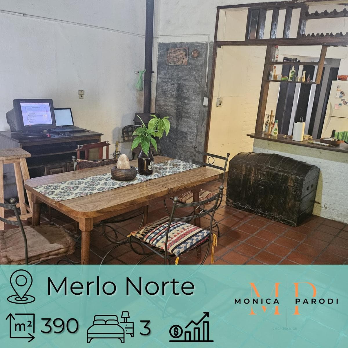 HOUSE AND APARTMENT FOR SALE IN NORTH MERLO, EXCELLENT LOCATION