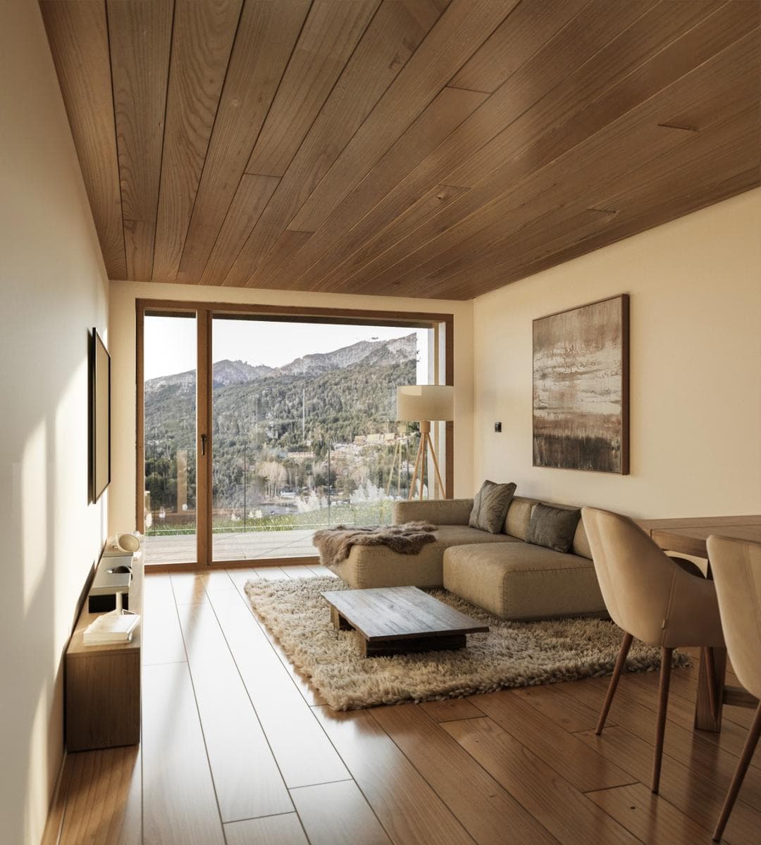 2-room apartment in UF 21, 63 m², with a full view of the lake in Bahía Manzano