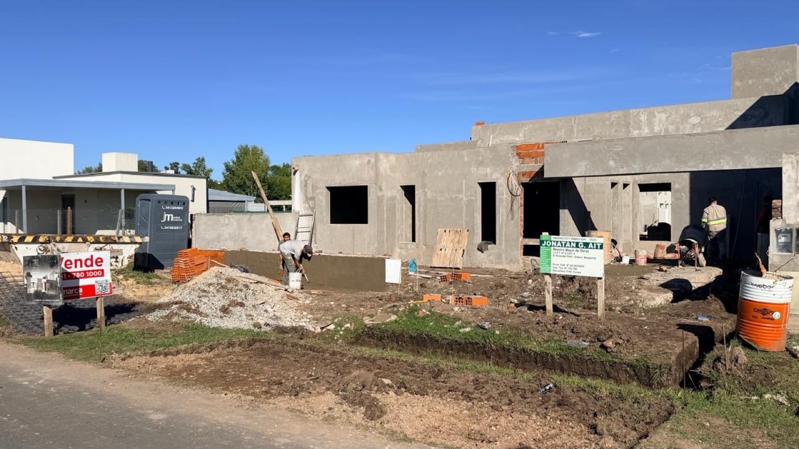 FOR SALE: House under construction in Don Mateo. Don Mateo, Funes