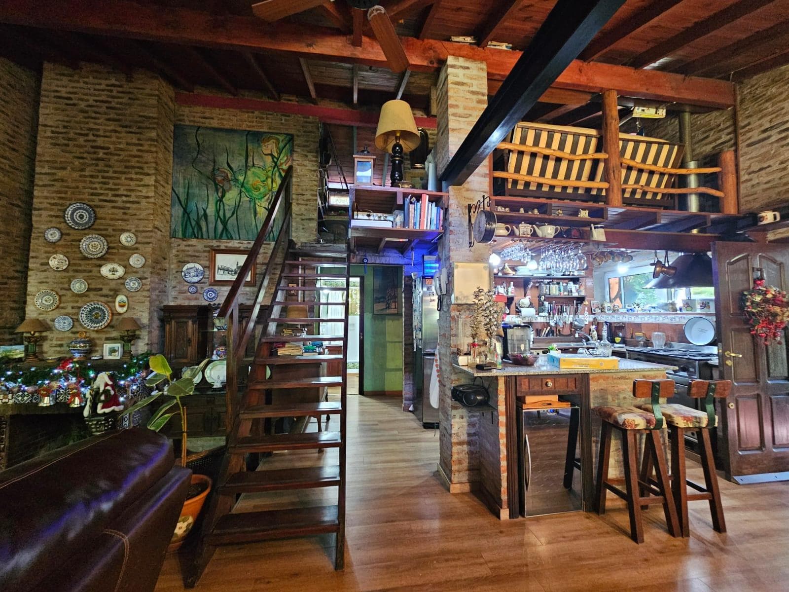Complex of 4 cabins in Villa Gesell