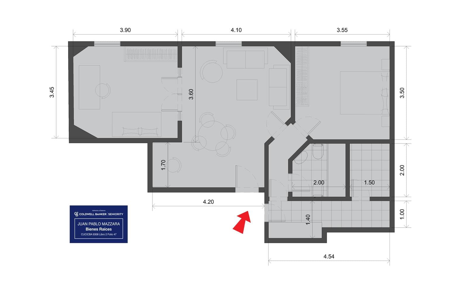FOR SALE | 3-ROOM APARTMENT | MONSERRAT
