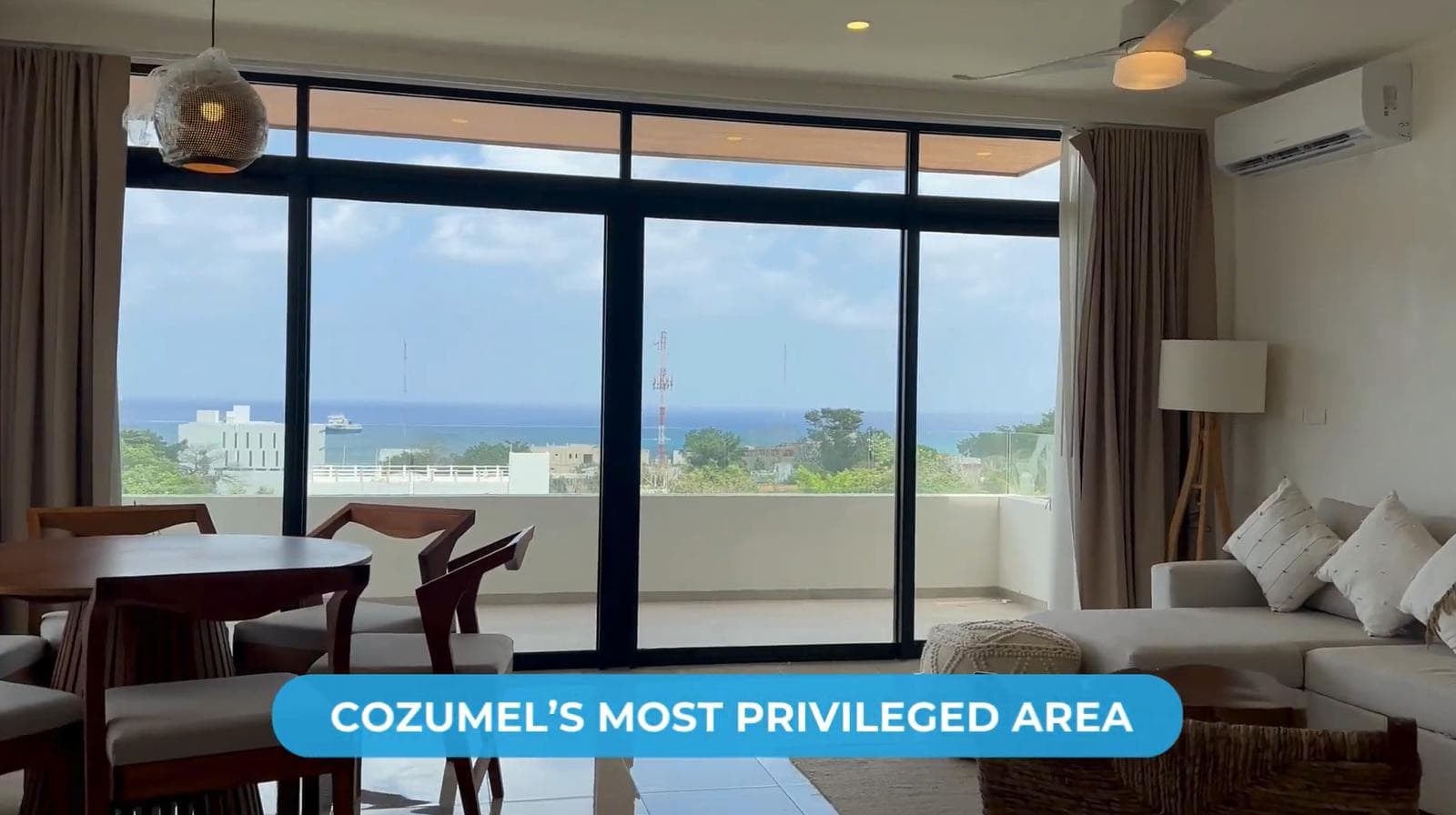 2-Bedroom Apartment for Sale in Cozumel with Ocean View