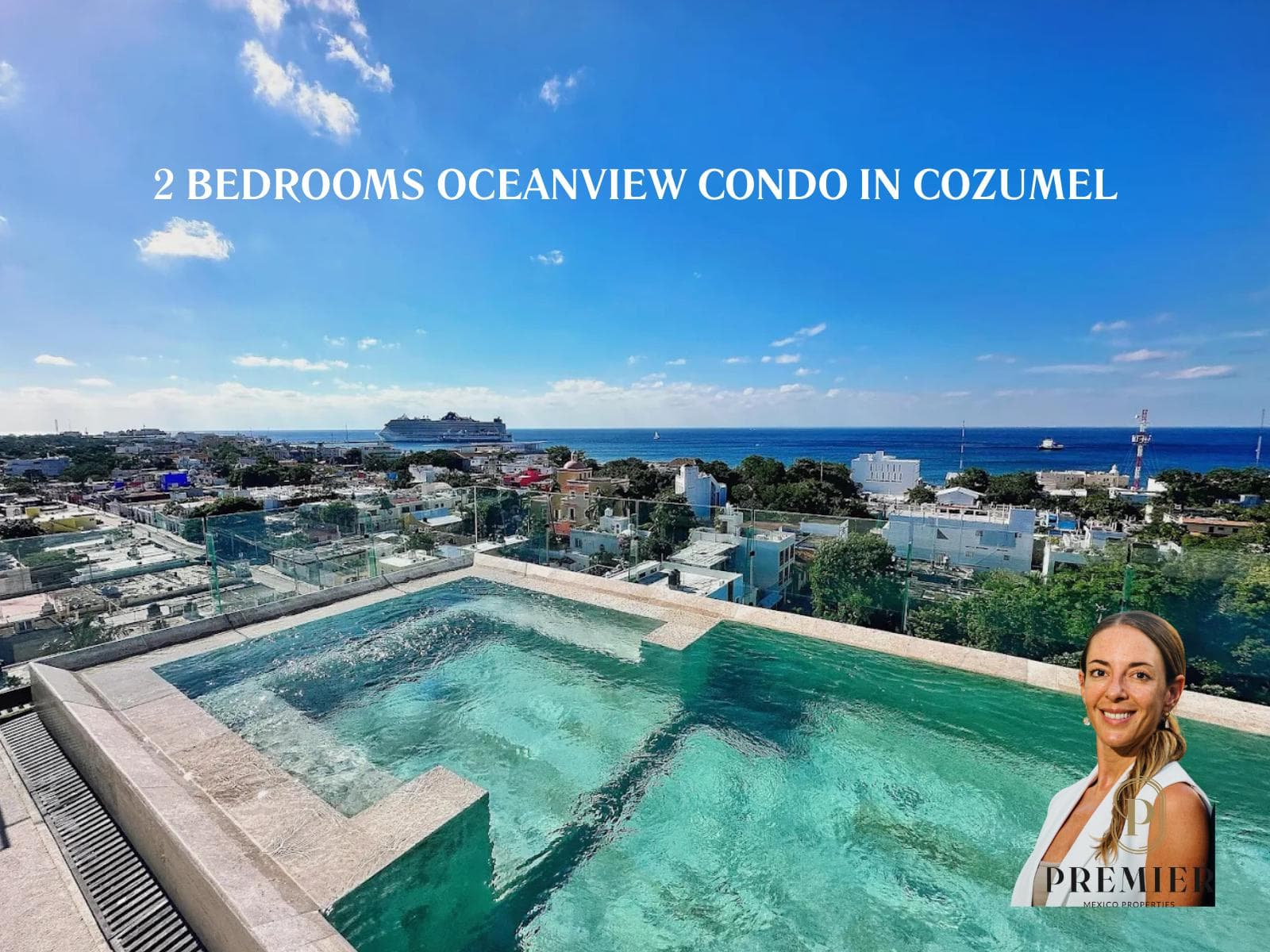 2-Bedroom Apartment for Sale in Cozumel with Ocean View