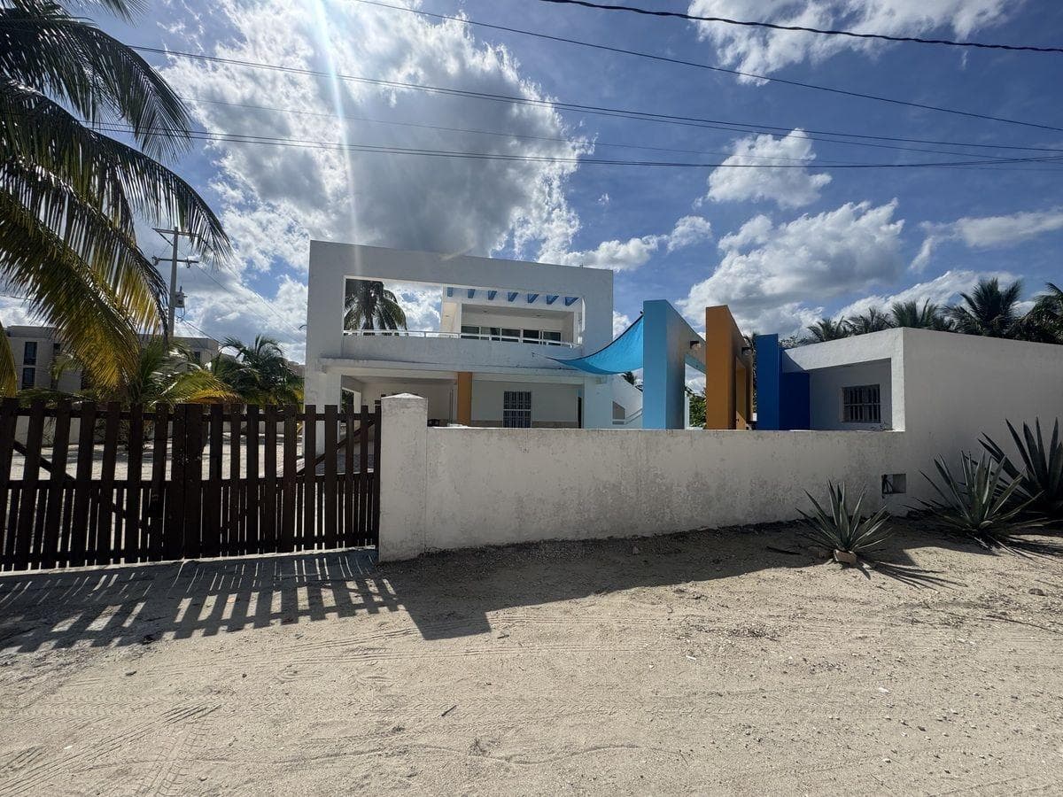 House for sale on the beach in Telchac, Yucatán, 1 hour from Mérida