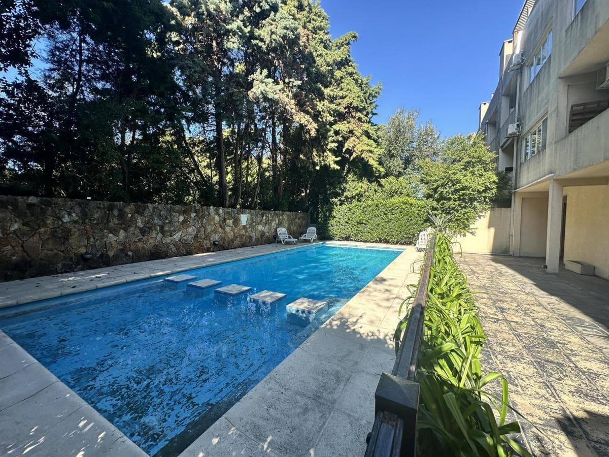 Apartment in Manuel Alberti, 2 bedrooms, 1 bathroom, ground floor, with garden, credit available.